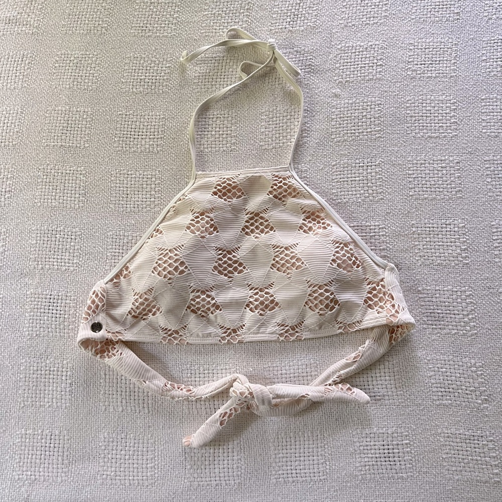 Billabong Starfish Halter Tie Swimsuit Top